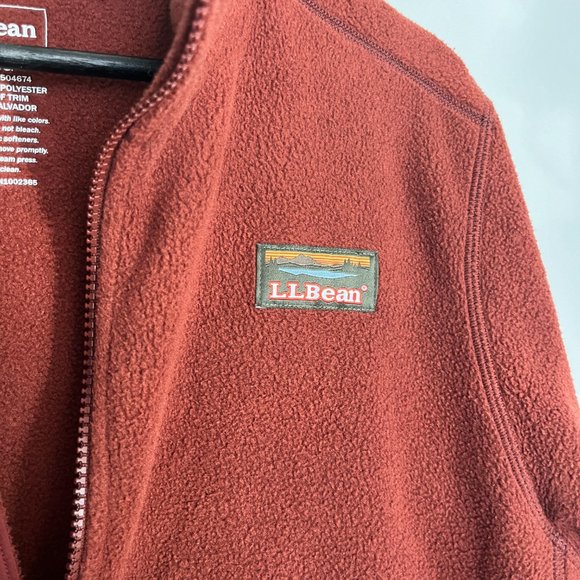 LL Bean Mountain Classic Fleece Jacket- Small - Picture 4 of 4